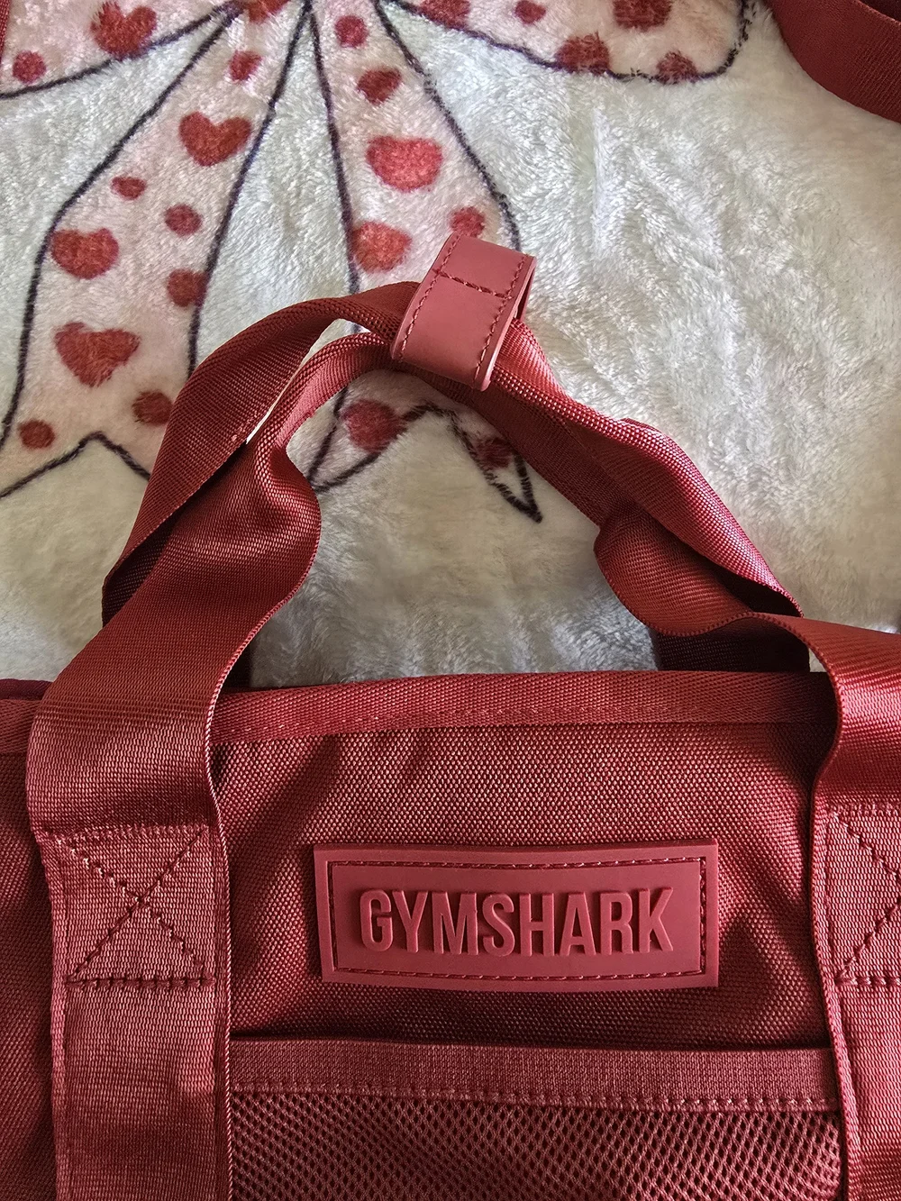 Gymshark Red Women's Crossbody Tote Bag